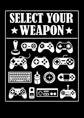 Select Your Weapon Gaming Controllers