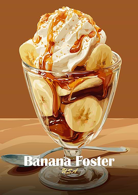 Banana Foster Dessert