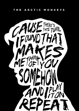 Arctic Monkeys Lyric Art