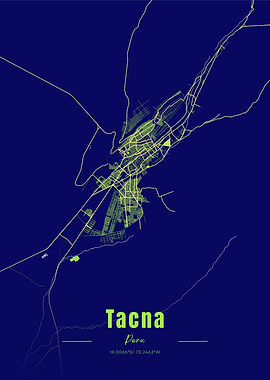 Tacna Peru Map