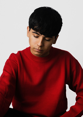 ivan cornejo in Red Sweater