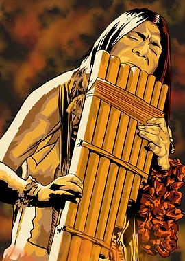 Leo Rojas Playing Pan Flute