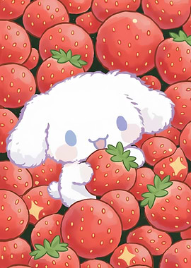 Cinnamoroll with Strawberries