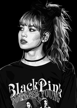 Blackpink Lisa Portrait