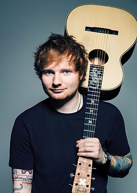 Ed Sheeran with Guitar