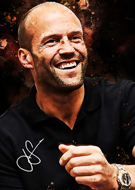 Jason Statham Portrait
