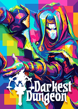 Darkest Dungeon Jester Pop Art