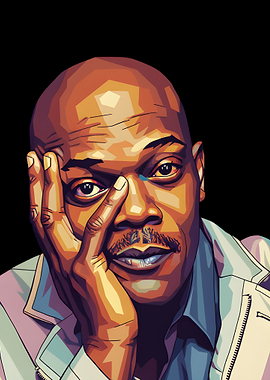 Samuel L. Jackson Pop Art Portrait