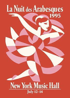 La Nuit des Arabesques 1995 Poster