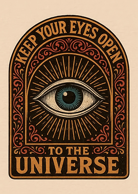 Keep Your Eyes Open To The Universe