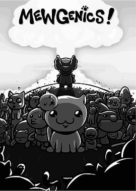 MewGenics! Cat characters and a figure