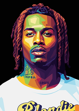 Playboi Carti Pop Art Portrait