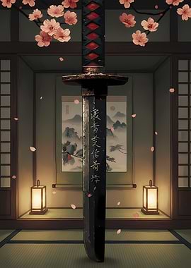 Katana in a Japanese Room