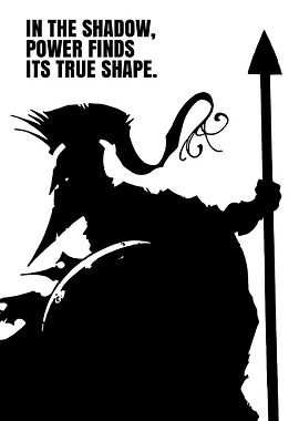 Spartan Warrior with Spear and Shield