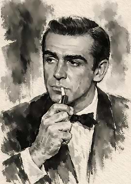 Great Art Man Smoking