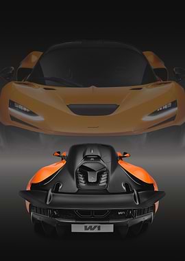 McLaren W1 Supercar