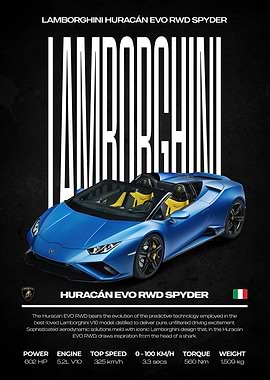 Lamborghini Huracán EVO RWD Spyder