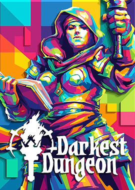 Darkest Dungeon Pop Art Poster