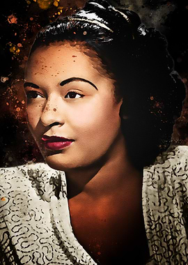 Billie Holiday Portrait