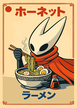 Hornet Eating Ramen
