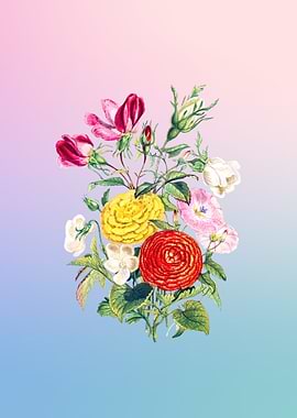 Vintage Floral Bouquet