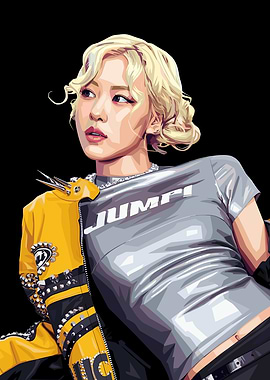 Rose Blackpink Pop Art