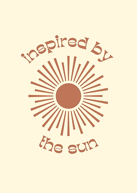 Inspired by the Sun, Inspirational quote