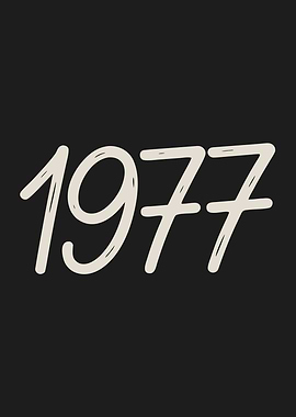 1977 Year Text