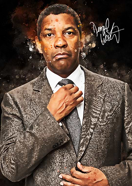 Denzel Washington Portrait