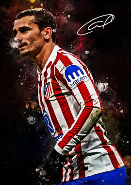 Antoine Griezmann Portrait