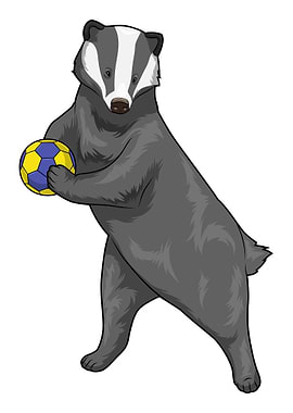 Badger Handball player Handball