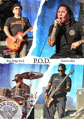 P.O.D. Band Performance