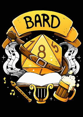 Bard Dungeons and Dragons Art