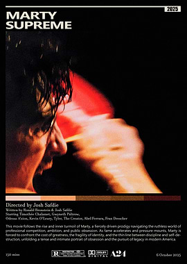 Marty Supreme Movie Poster