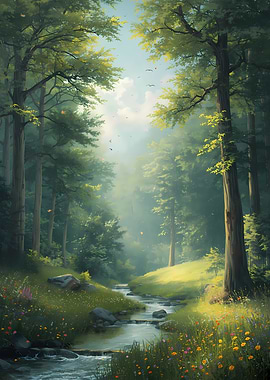 Enchanted Forest Stream