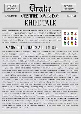 Drake Knife Talk Lyrics