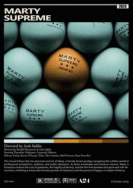 Marty Supreme Movie Poster