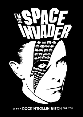 Space Invader Portrait