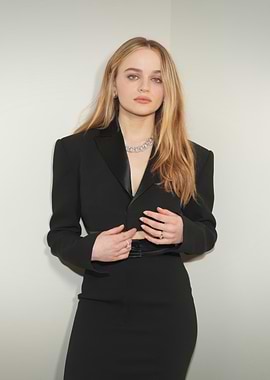 Joey King in Black Blazer