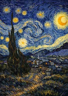 Starry Night Village