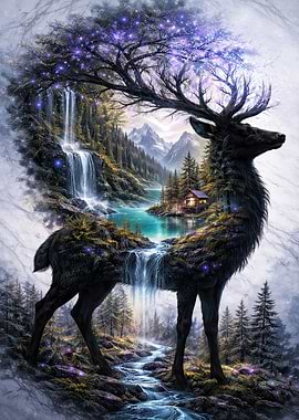 Enchanted Forest Deer