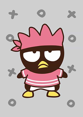 Badtz-Maru with Pink Bandana and Shirt