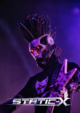 Static-X band member in costume