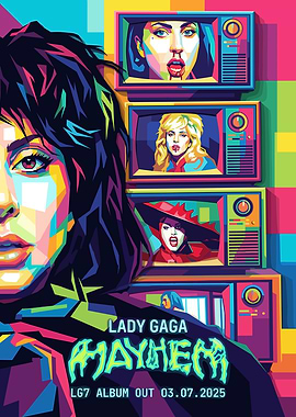 Lady Gaga Mayhem Album Art