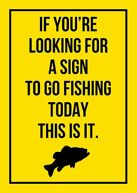 Go Fishing Outdoors Bass Fishing Fisherman