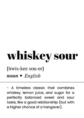 Whiskey Sour Definition