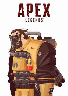 Apex Legends Caustic Character Art