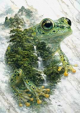 Spotted Glass Frog Bog Dweller