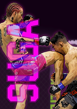 Sean O’Malley The Suga Show Is Back MMA Artwork