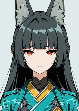 Zenless Zone Zero Miyabi Gaming Poster